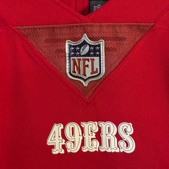 Nike San Francisco 49ers Trey Lance #5 NFL On Field Dri-Fit Jersey XXL - Picture 4 of 7